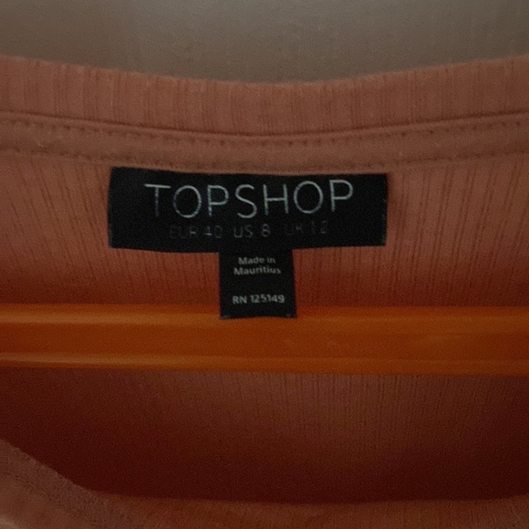 pink/orange long sleeve tee - Picture 3 of 3